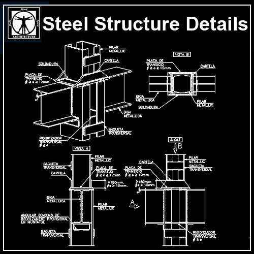 Steel Structure Details,Steel Structure CAD drawings,Steel building,Steel Structure Design