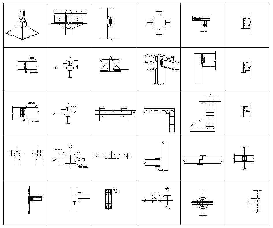 Steel Structure Details,Steel Structure CAD drawings,Steel building,Steel Structure Design