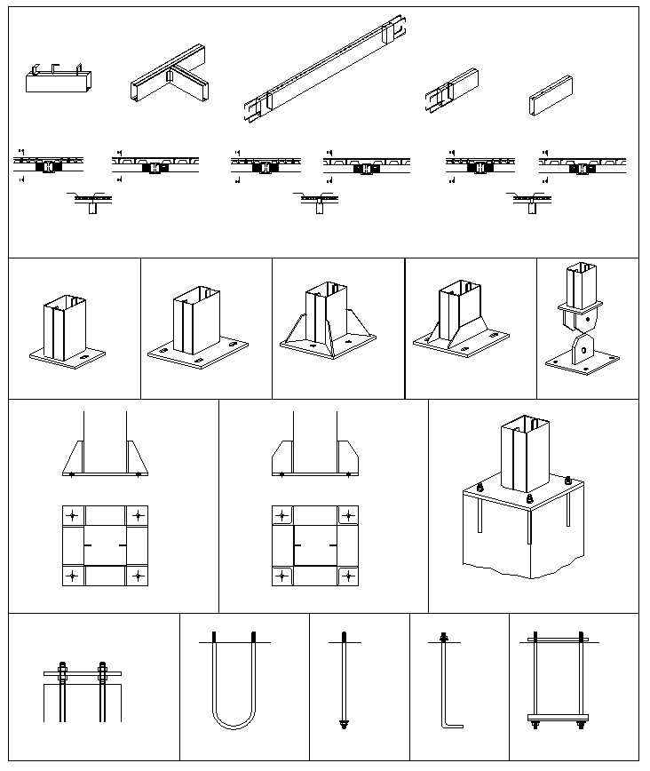 Steel Structure Details,Steel Structure CAD drawings,Steel building,Steel Structure Design