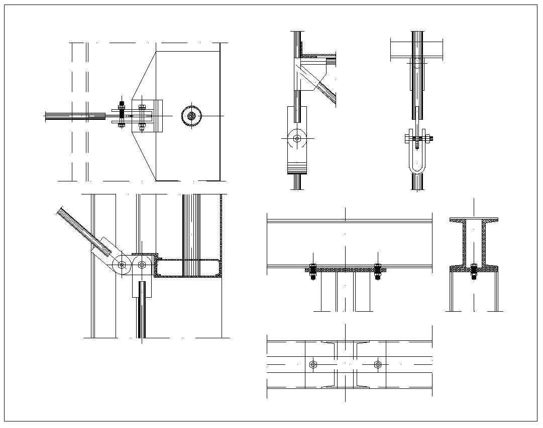 Steel Structure Details,Steel Structure CAD drawings,Steel building,Steel Structure Design