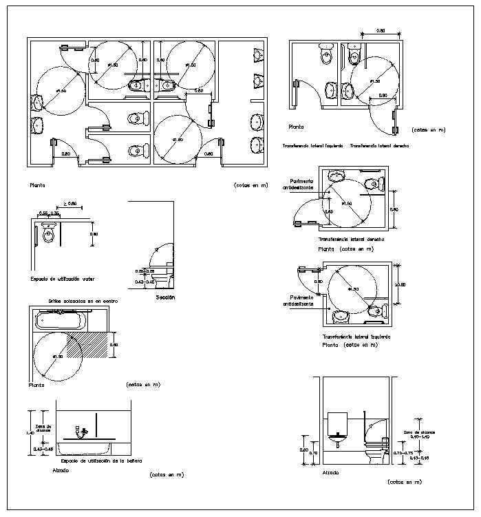 Accessibility facilities,blocks,details,design