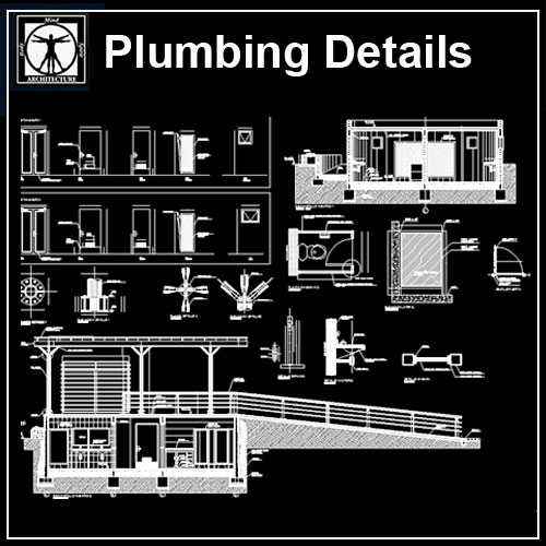 Plumbing Details ,blocks,design,drawing