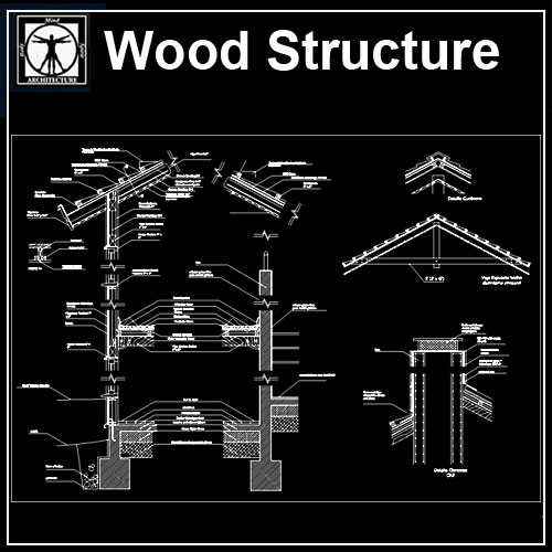 Wood Constructure Details,design,wood building,wood constructure elevation