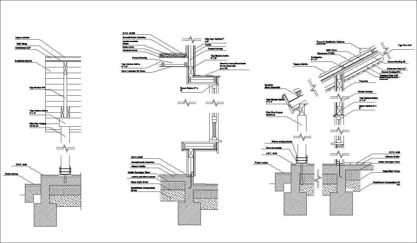 Wood Constructure Details,design,wood building,wood constructure elevation