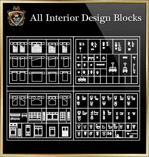 ★【All Interior Design Blocks 5】Luxury home, Luxury Villas, Luxury Palace, Architecture Ornamental Parts, Decorative Inserts & Accessories, Handrail & Stairway Parts, Outdoor House Accessories, Euro Architectural Components, Arcade