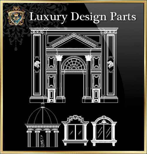 ★【Luxury Design Parts 1】Luxury home, Luxury Villas, Luxury Palace, Architecture Ornamental Parts, Decorative Inserts & Accessories, Handrail & Stairway Parts, Outdoor House Accessories, Euro Architectural Components, Arcade