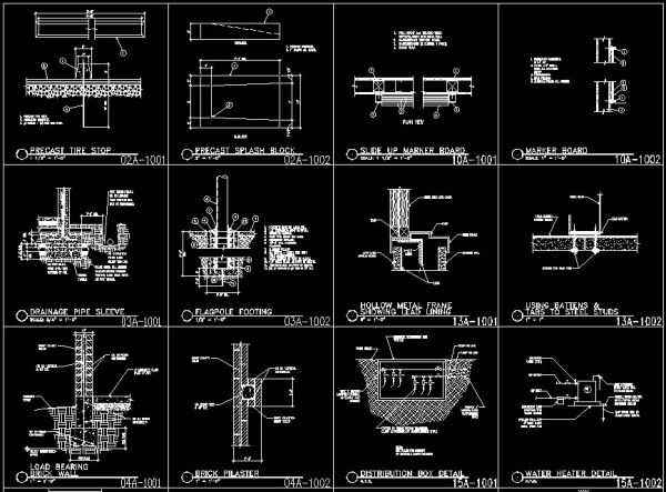 Architecture Details Drawings