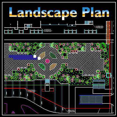 High-quality Residential Landscape Design Drawings download - Landscape Planning/Urban Design/Urban Graphics