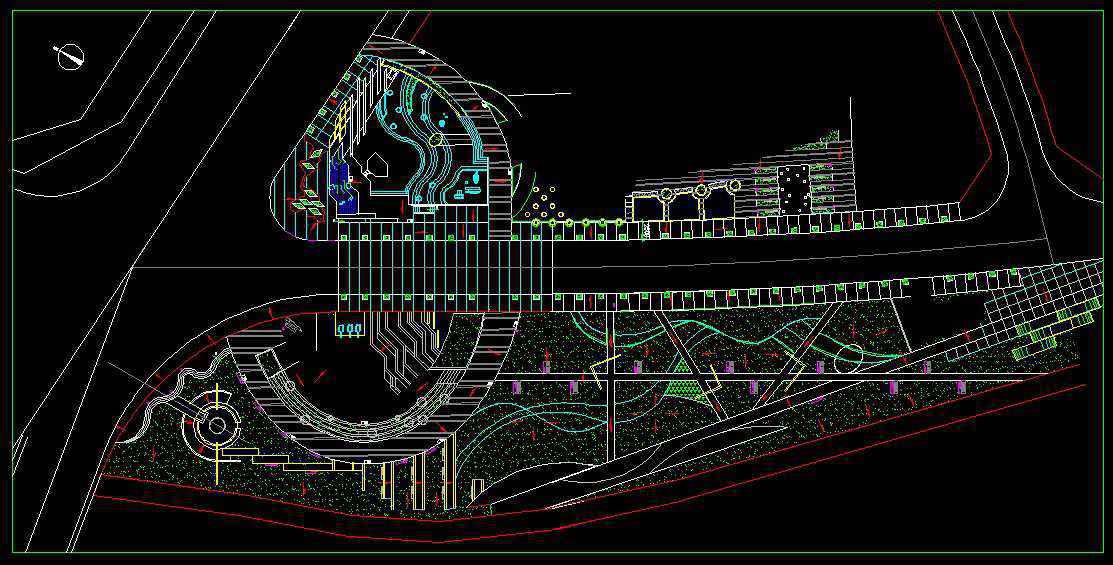 High-quality Residential Landscape Design Drawings download - Landscape Planning/Urban Design/Urban Graphics