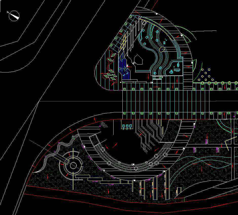 High-quality Residential Landscape Design Drawings download - Landscape Planning/Urban Design/Urban Graphics