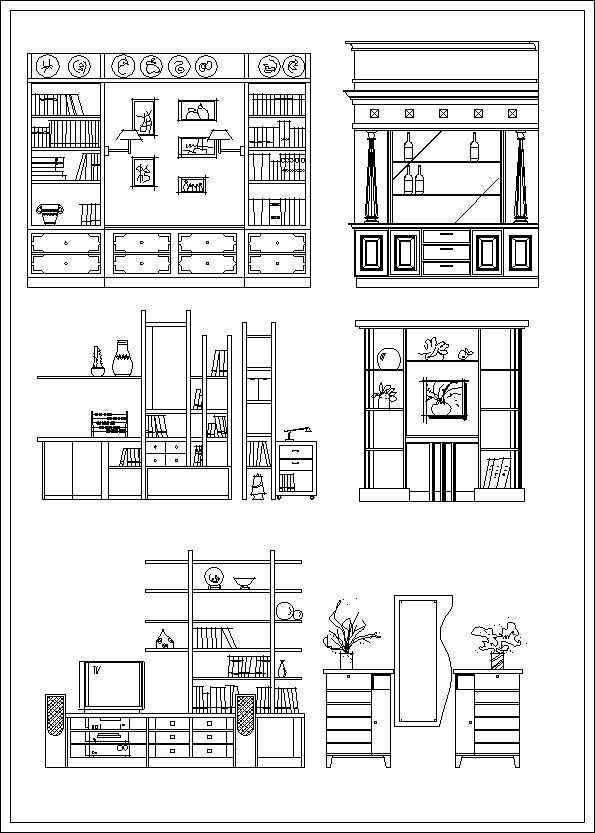 Furniture elevation ,Sofa elevation,Chair elevation,Cabinet elevation,Appliances Library,CAD Accessories,Plant Symbols,Landscape Design Blocks,Statues