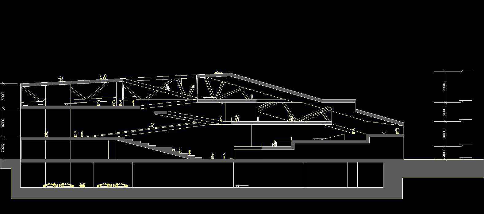  Museum Floor Plans and Drawings-Elevations, Design  concept, and Details