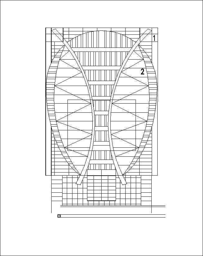 ★【Stadium Design Drawings】 Stadium Floor Plans and Drawings-Elevations, Design  concept, and Details