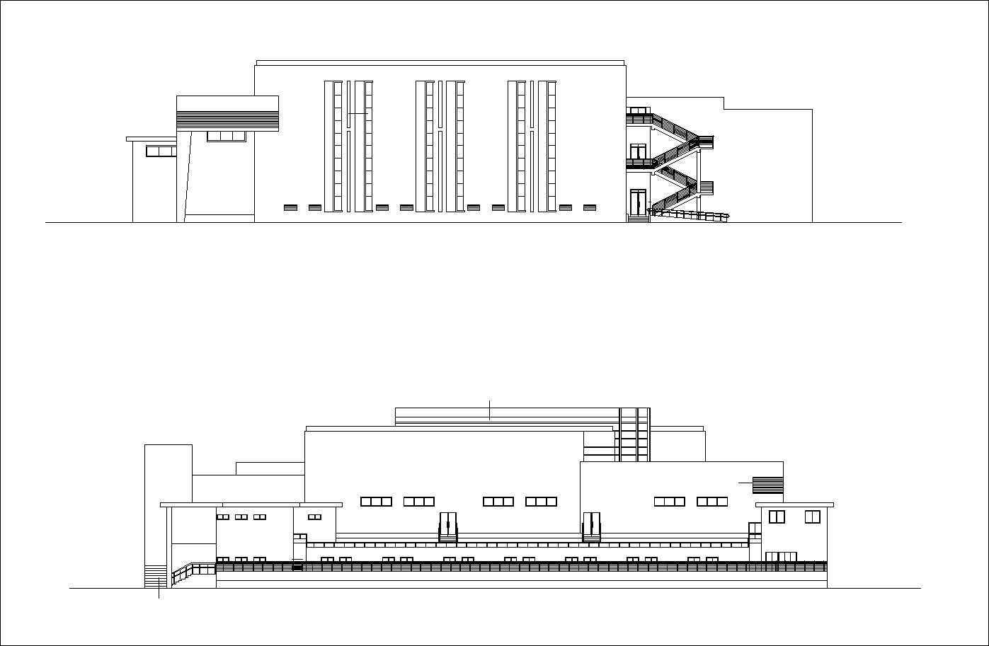 ★【Stadium Design Drawings】 Stadium Floor Plans and Drawings-Elevations, Design  concept, and Details