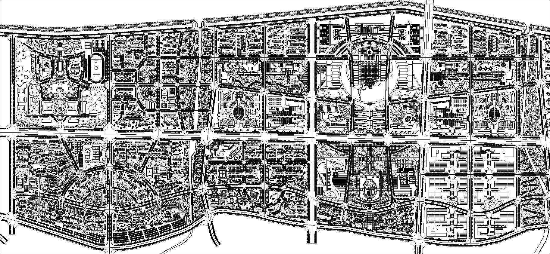 ★【Urban City Design Dwawings Download】High-quality Urban Design Drawings download - City Planning/Urban City Design/Urban Graphics