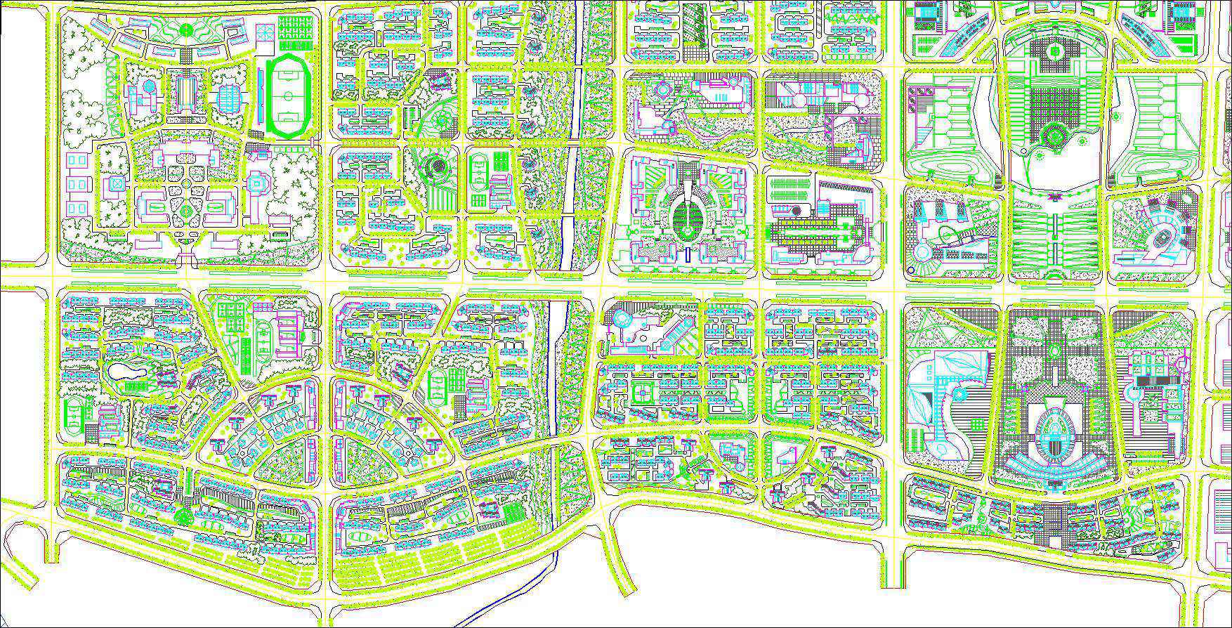 ★【Urban City Design Dwawings Download】High-quality Urban Design Drawings download - City Planning/Urban City Design/Urban Graphics