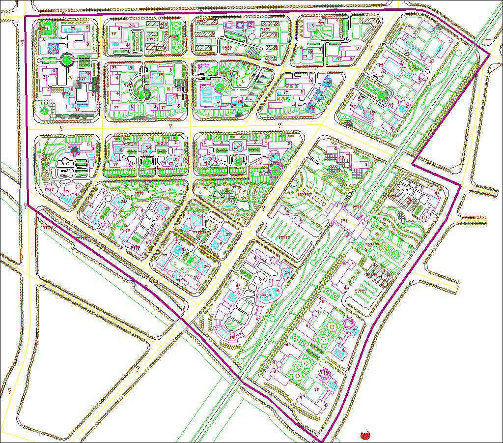 High-quality Urban Design Drawings download - City Planning/Urban City Design/Urban Graphics