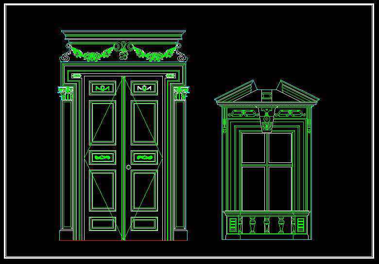 Architecture Decoration Drawing